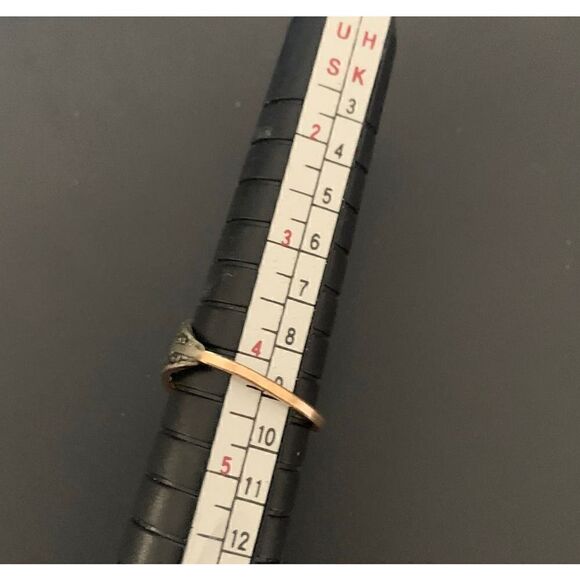 Vintage 12K GF Pearl Ring, in Silver, Stamped, Mint - Picture 3 of 5